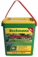 Beckmann Unkautvernichter plus Rasendünger 5kg für ca 250m²